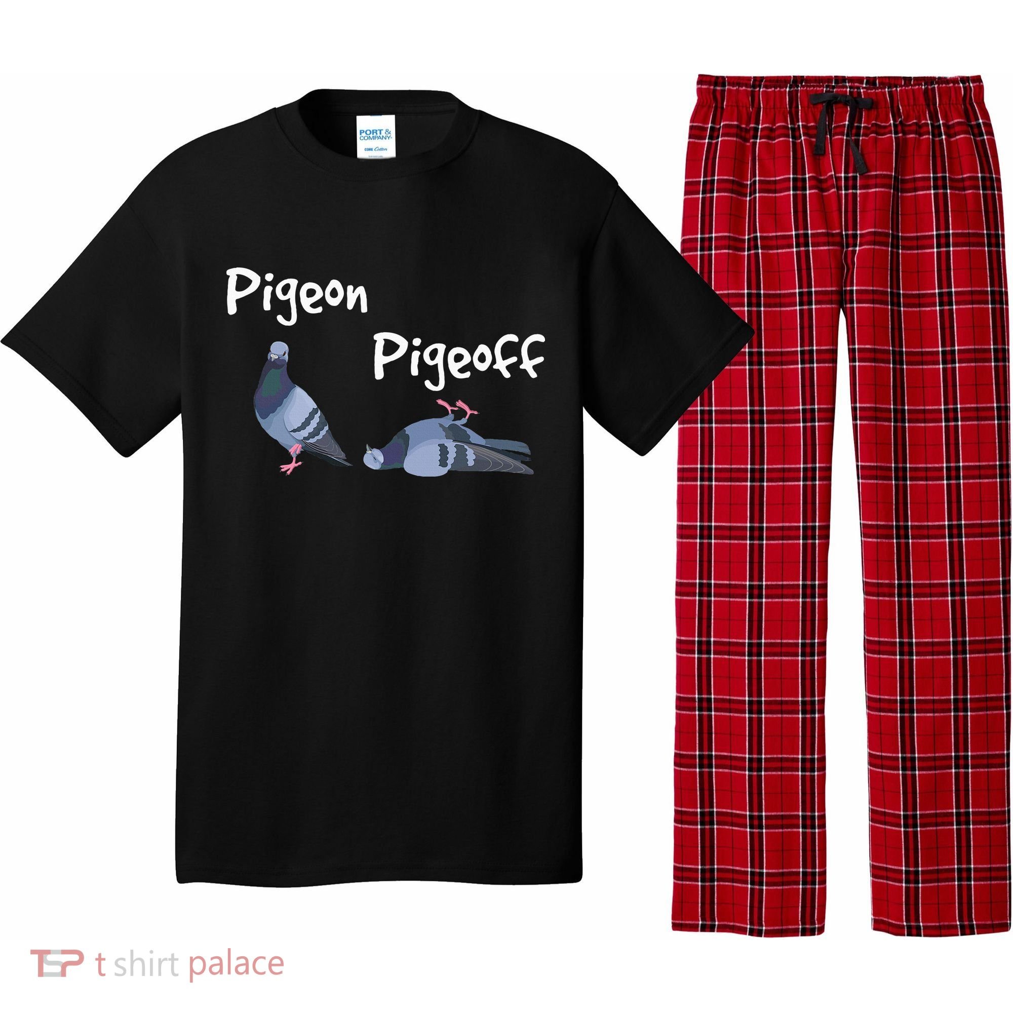 Pigeon Pigeoff Bird Birdwatcher Birdwatching Pigeon Racing Pajama Set