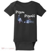Pigeon Pigeoff Bird Birdwatcher Birdwatching Pigeon Racing Baby Bodysuit thumb 0