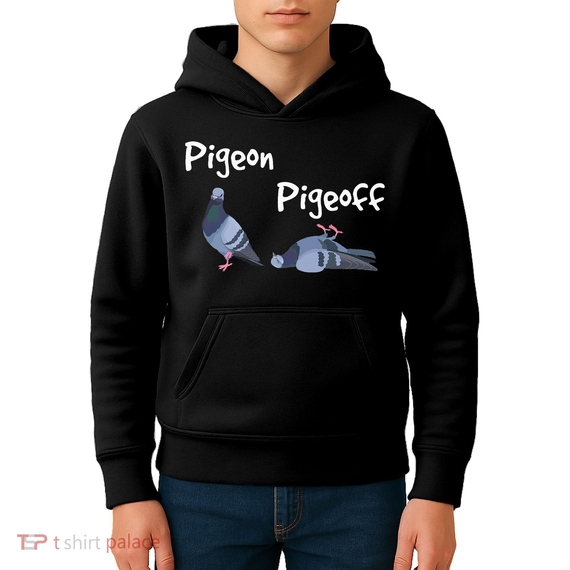 Pigeon Pigeoff Bird Birdwatcher Birdwatching Pigeon Racing Kids Hoodie