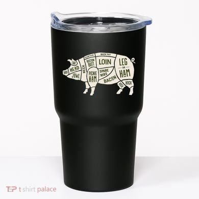 Pig & Pork Butcher Diagram Bacon Lover Tumbler