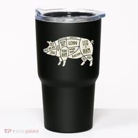 Pig & Pork Butcher Diagram Bacon Lover Tumbler thumb 0