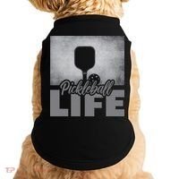 Pickleballer Pickle Baller Pickleball Player Doggie Tank thumb 0