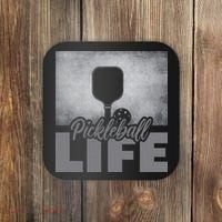 Pickleballer Pickle Baller Pickleball Player Coaster thumb 0