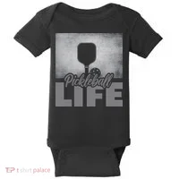 Pickleballer Pickle Baller Pickleball Player Baby Bodysuit thumb 0
