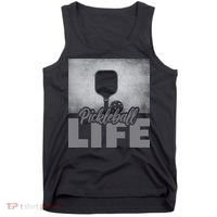 Pickleballer Pickle Baller Pickleball Player Tank Top thumb 0