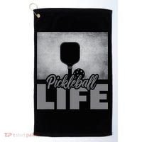 Pickleballer Pickle Baller Pickleball Player Golf Towel thumb 0