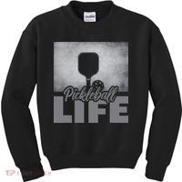 Pickleballer Pickle Baller Pickleball Player Kids Sweatshirt thumb 0