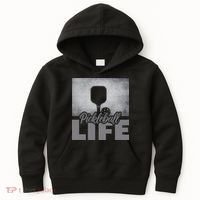Pickleballer Pickle Baller Pickleball Player Kids Hoodie thumb 0