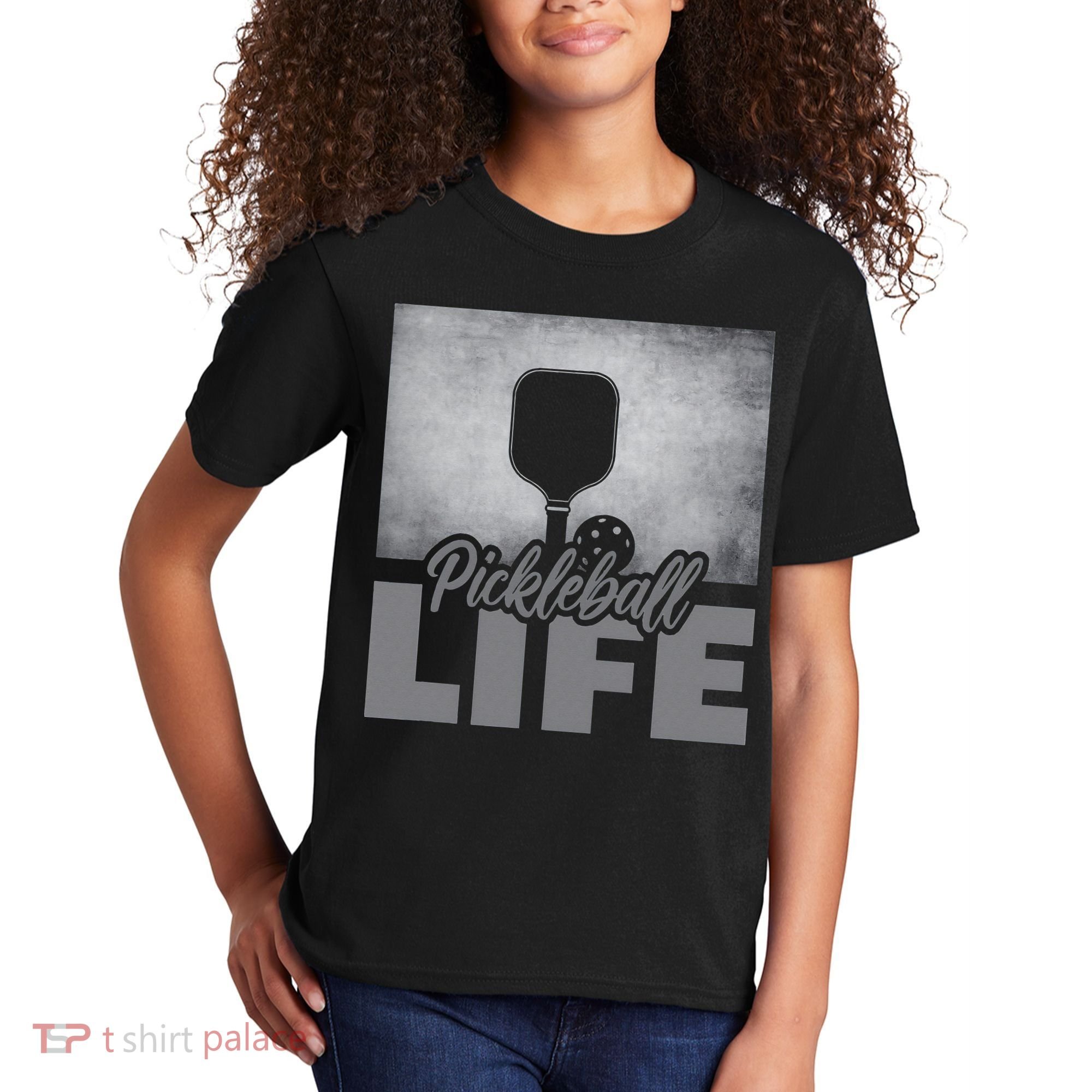 Pickleballer Pickle Baller Pickleball Player Kids T-Shirt
