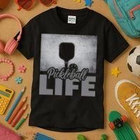 Pickleballer Pickle Baller Pickleball Player Kids T-Shirt thumb 3