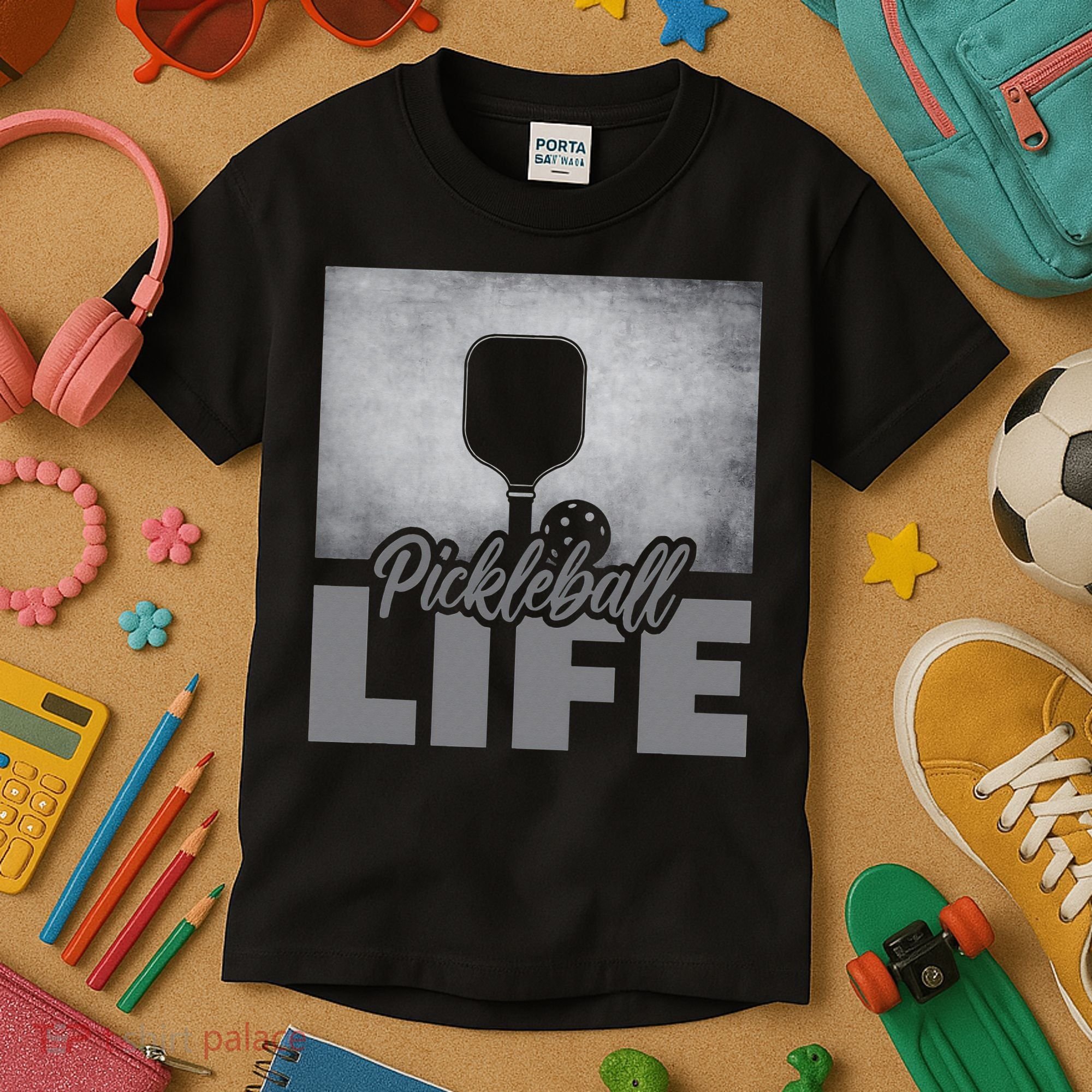 Pickleballer Pickle Baller Pickleball Player Kids T-Shirt