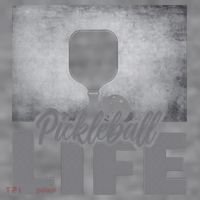 Pickleballer Pickle Baller Pickleball Player Women's Racerback Cropped Tank thumb 2
