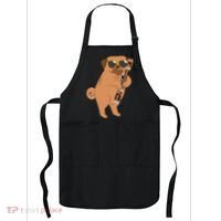 Pug Playing Bassoon Player Dog Bassoonist Musician Apron thumb 0