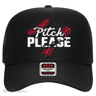 Pitch Please Baseball Cute Gift Hat