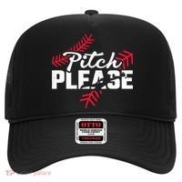 Pitch Please Baseball Cute Gift Hat thumb 0