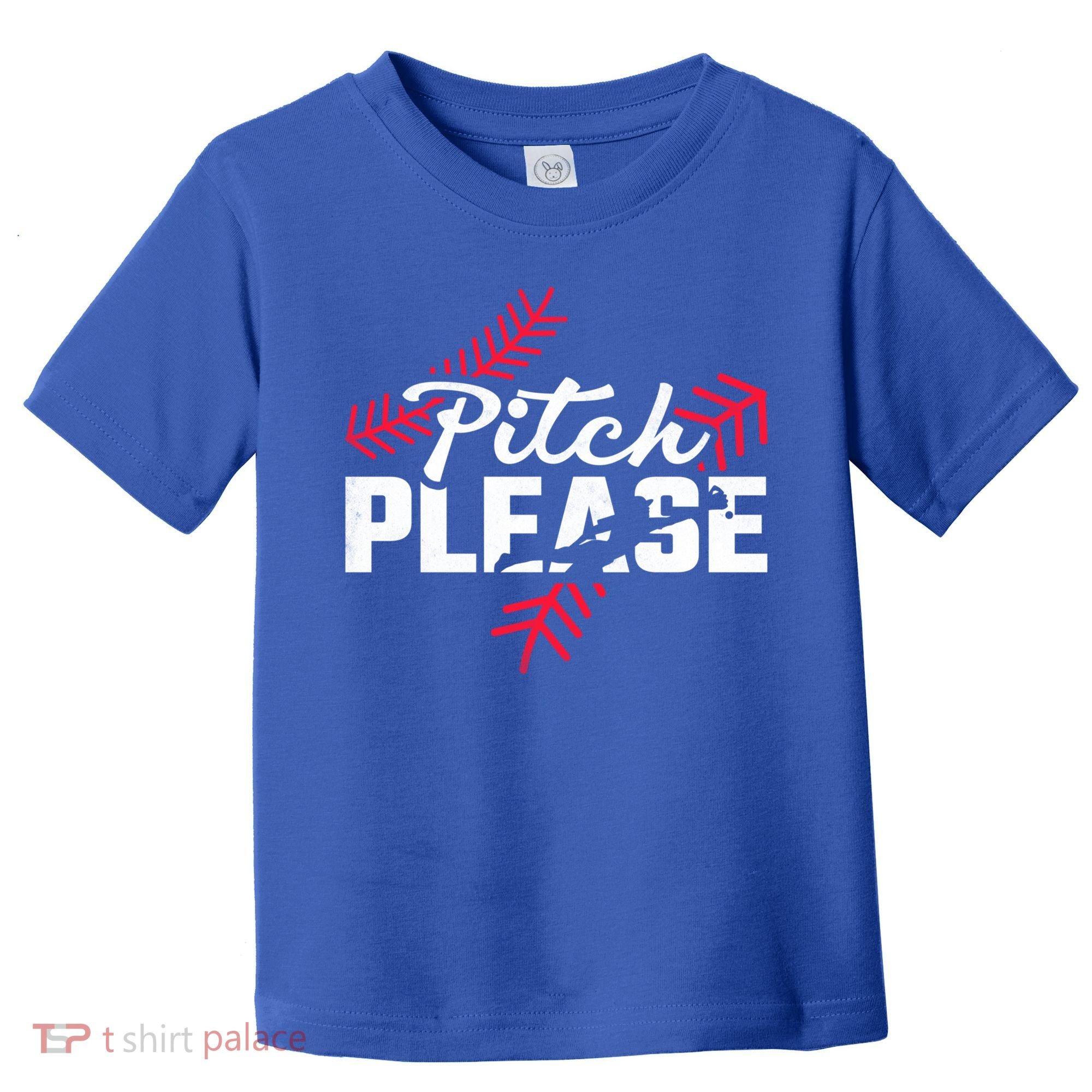 Pitch Please Baseball Cute Gift Toddler T-Shirt