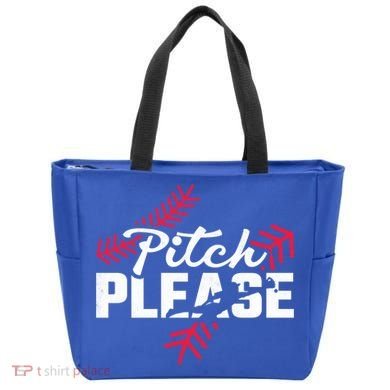 Pitch Please Baseball Cute Gift Tote Bag