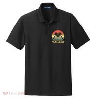 Pickleballer Pickle Baller Pickleball Player Dry Zone Grid Polo thumb 0