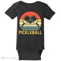 Pickleballer Pickle Baller Pickleball Player Baby Bodysuit thumb 0