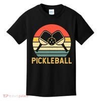 Pickleballer Pickle Baller Pickleball Player Kids T-Shirt thumb 0