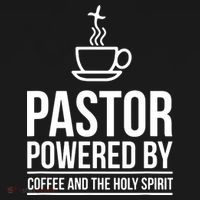 Pastor Powered By Coffe And The Holy Spirit Women's Tank Top thumb 5