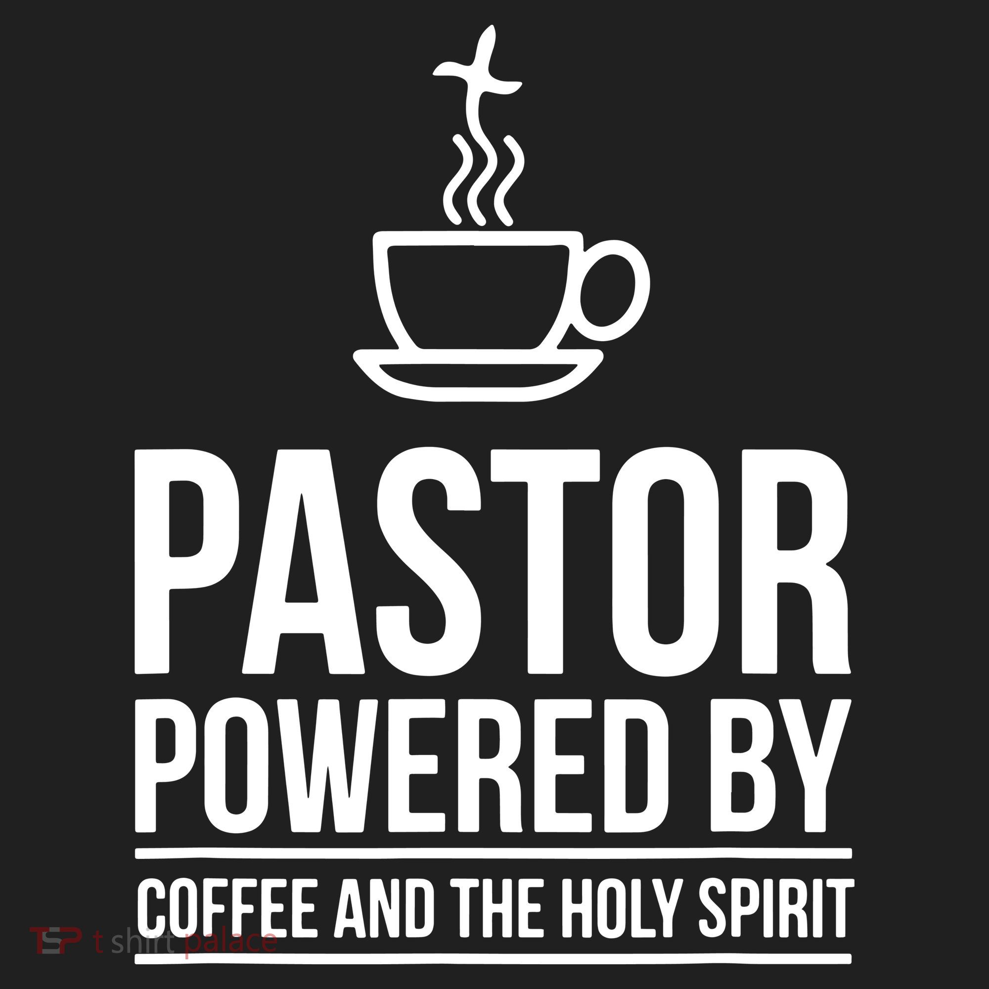 Pastor Powered By Coffe And The Holy Spirit Hat