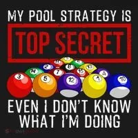 Pool Player Billiards Gift Game Play Doggie Tank thumb 4