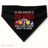 Pool Player Billiards Gift Game Play USA-Made Doggie Bandana thumb 0