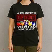 Pool Player Billiards Gift Game Play T-Shirt thumb 4