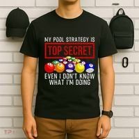Pool Player Billiards Gift Game Play T-Shirt thumb 6