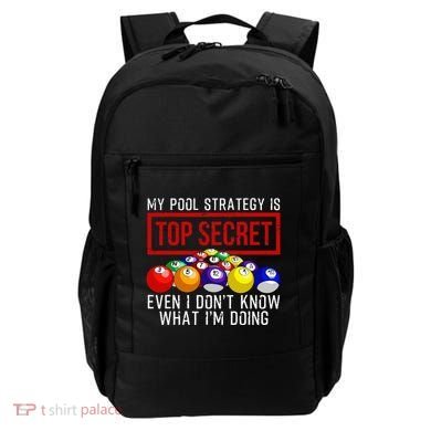 Pool Player Billiards Gift Game Play Backpack