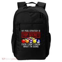 Pool Player Billiards Gift Game Play Backpack thumb 0