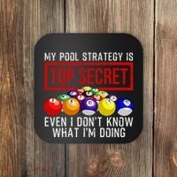 Pool Player Billiards Gift Game Play Coaster thumb 0