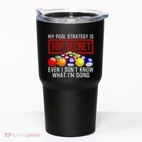 Pool Player Billiards Gift Game Play Tumbler thumb 0