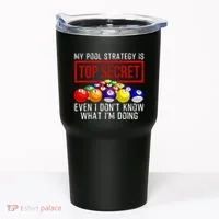 Pool Player Billiards Gift Game Play Tumbler thumb 0