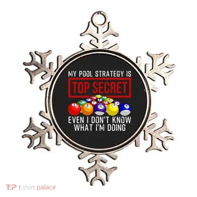 Pool Player Billiards Gift Game Play Ornament