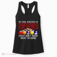 Pool Player Billiards Gift Game Play Women's Tank Top thumb 0