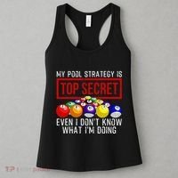 Pool Player Billiards Gift Game Play Women's Tank Top thumb 3