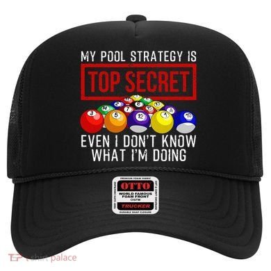 Pool Player Billiards Gift Game Play Hat