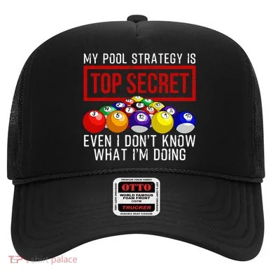 Pool Player Billiards Gift Game Play Hat