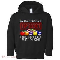 Pool Player Billiards Gift Game Play Toddler Hoodie thumb 0
