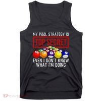Pool Player Billiards Gift Game Play Tank Top thumb 0