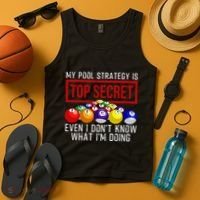 Pool Player Billiards Gift Game Play Tank Top thumb 4