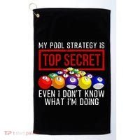 Pool Player Billiards Gift Game Play Golf Towel thumb 0