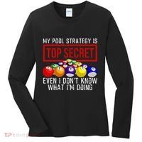 Pool Player Billiards Gift Game Play Women's Long Sleeve Shirt thumb 0