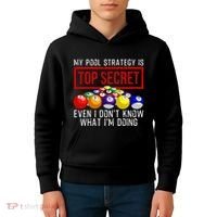 Pool Player Billiards Gift Game Play Kids Hoodie thumb 4