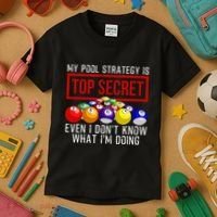 Pool Player Billiards Gift Game Play Kids T-Shirt thumb 3