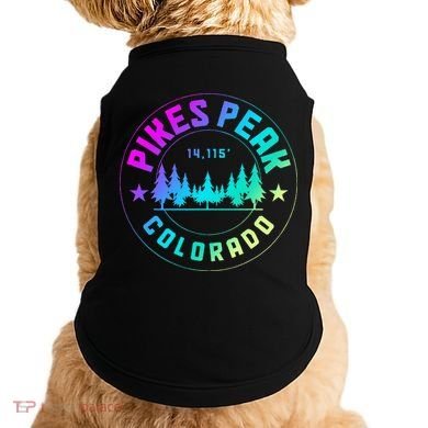 Pikes Peak Colorado Mountain Hiking Doggie Tank