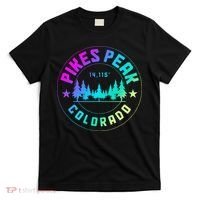 Pikes Peak Colorado Mountain Hiking T-Shirt thumb 0