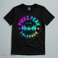 Pikes Peak Colorado Mountain Hiking T-Shirt thumb 5